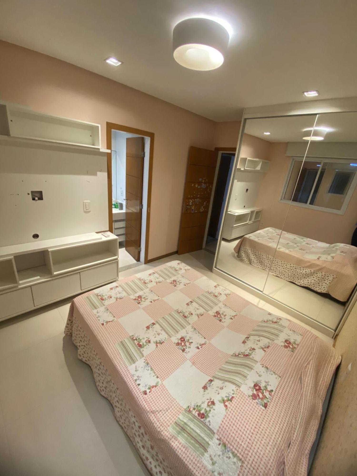 Apt 3Q Luxo Com Ar E Jacuzzi Na Beira Mar 구아라파리 외부 사진
