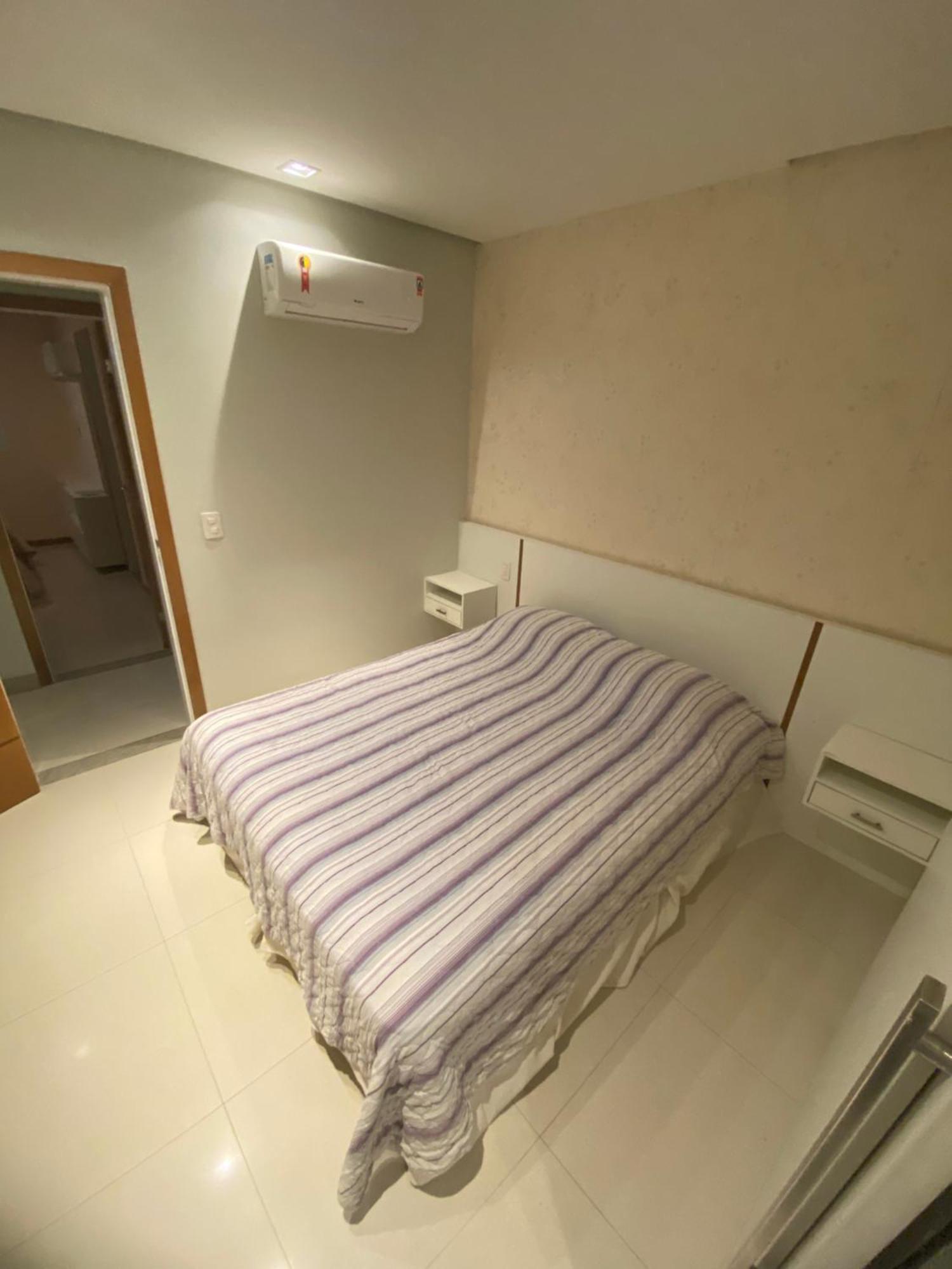 Apt 3Q Luxo Com Ar E Jacuzzi Na Beira Mar 구아라파리 외부 사진