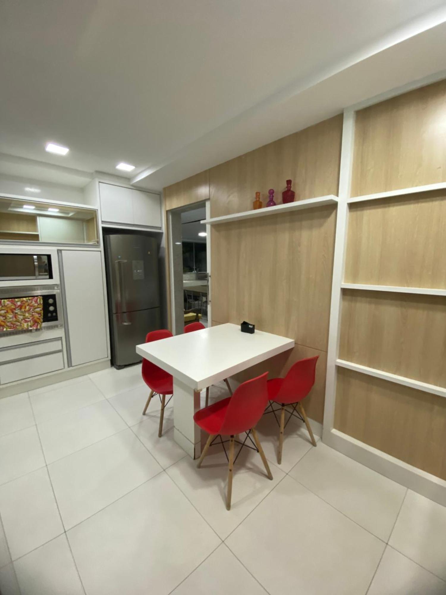 Apt 3Q Luxo Com Ar E Jacuzzi Na Beira Mar 구아라파리 외부 사진
